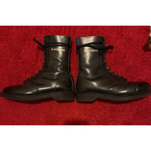 Dr. Martens Black Hawkins Astronauts Blackburn UK 6 RARE
